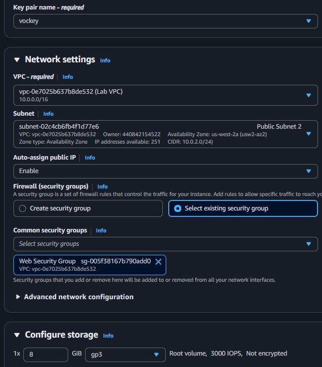EC2 Network Settings