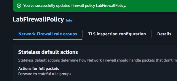 Stateless Actions Configuration Updated